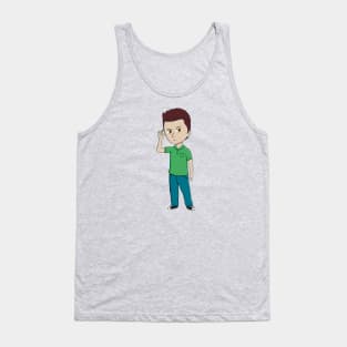 Chibi Shawn Spencer Tank Top